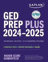 Book Cover for GED Test Prep Plus 2024-2025: Includes 2 Full Length Practice Tests, 1000+ Practice Questions, and 60+ Online Videos by Caren Van Slyke