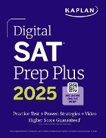 Book Cover for Digital SAT Prep Plus 2025: Includes 1 Full Length Practice Test, 700+ Practice Questions by Kaplan Test Prep