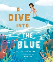 Book Cover for A Dive Into the Blue by Ellie Huynh