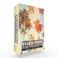 Book Cover for Beach Vibes Wall Collage Kit by Adams Media