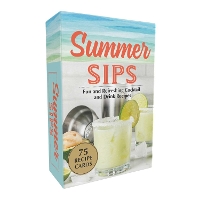 Book Cover for Summer Sips by Adams Media