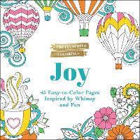 Book Cover for Pretty Simple Coloring: Joy by Adams Media