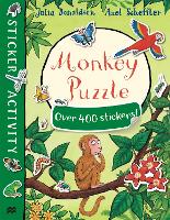 Book Cover for Monkey Puzzle Sticker Book by Julia Donaldson
