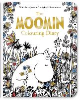 Book Cover for The Moomin Colouring Diary by Tove Jansson