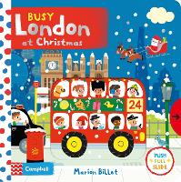 Book Cover for Busy London at Christmas by Marion Billet