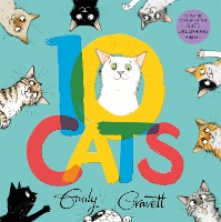 Book Cover for 10 Cats by Emily Gravett