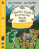 Book Cover for Charlie Cook's Favourite Book Sticker Book by Julia Donaldson