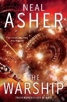 Book Cover for The Warship by Neal Asher