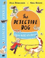 Book Cover for The Detective Dog Sticker Book by Julia Donaldson