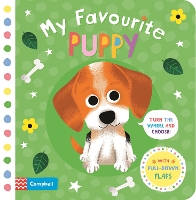 Book Cover for My Favourite Puppy by Campbell Books