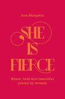 Book Cover for She is Fierce  by Ana Sampson