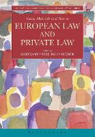 Book Cover for Cases, Materials and Text on European Law and Private Law by Arthur Hartkamp