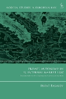 Book Cover for Private Autonomy in EU Internal Market Law by Rufat (Leicester University, UK) Babayev