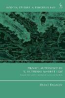 Book Cover for Private Autonomy in EU Internal Market Law by Rufat Leicester University, UK Babayev