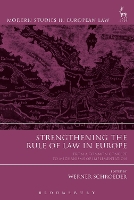 Book Cover for Strengthening the Rule of Law in Europe by Werner Schroeder