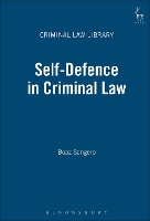 Book Cover for Self-Defence in Criminal Law by Boaz Sangero