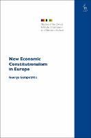 Book Cover for New Economic Constitutionalism in Europe by Professor George Gerapetritis