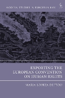 Book Cover for Exporting the European Convention on Human Rights by MariaLouiza Deftou