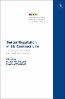 Book Cover for Better Regulation in EU Contract Law by Esther (Utrecht University) van Schagen