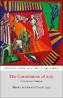 Book Cover for The Constitution of Italy by Judge Marta (Bocconi University of Milan, Italy) Cartabia, Professor Nicola (LUISS Guido Carli University, Italy) Lupo