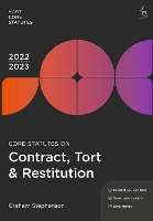 Book Cover for Core Statutes on Contract, Tort & Restitution 2022-23 by Graham Stephenson