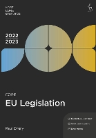 Book Cover for Core EU Legislation 2022-23 by Paul Drury