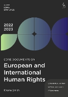 Book Cover for Core Documents on European & International Human Rights 2022-23 by Rhona Smith