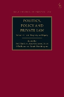 Book Cover for Politics, Policy and Private Law by Dr Jodi (University of Auckland, New Zealand) Gardner