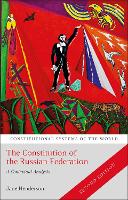 Book Cover for The Constitution of the Russian Federation by Jane (The Dickson Poon School of Law, UK) Henderson