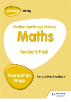 Book Cover for Hodder Cambridge Primary Maths Teacher's Pack Foundation Stage by Paul Broadbent, Ann Broadbent