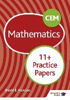 Book Cover for CEM 11+ Mathematics Practice Papers by David E Hanson