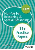 Book Cover for CEM 11+ Non-Verbal Reasoning & Spatial Reasoning Practice Papers by Peter Francis