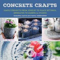 Book Cover for Concrete Crafts by Susanna Zacke, Sania Hedengren