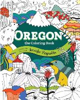 Book Cover for Oregon: The Coloring Book by Jennifer Reynolds