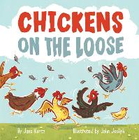 Book Cover for Chickens on the Loose by Jane Kurtz
