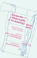 Book Cover for Elements of a Philosophy of Technology by Ernst Kapp