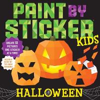 Book Cover for Paint by Sticker Kids: Halloween by Workman Publishing