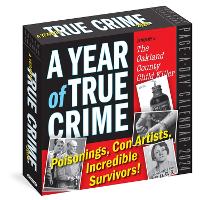 Book Cover for Year of True Crime Page-A-Day Calendar 2024 by Workman Calendars