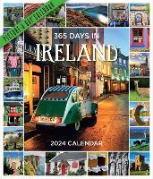 Book Cover for 365 Days in Ireland Picture-A-Day Wall Calendar 2024 by Workman Calendars