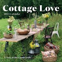 Book Cover for Cottage Love Wall Calendar 2024 by Workman Calendars