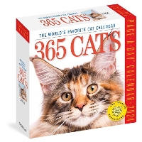 Book Cover for 365 Cats Page-A-Day Calendar 2024 by Workman Calendars