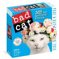 Book Cover for Bad Cat Page-A-Day Calendar 2024 by Workman Calendars