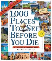 Book Cover for 1,000 Places to See Before You Die Picture-A-Day Wall Calendar 2024 by Patricia Schultz, Workman Calendars