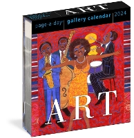 Book Cover for Art Page-A-Day Gallery Calendar 2024 by Workman Calendars