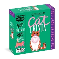 Book Cover for Cat Trivia Page-A-Day Calendar 2024 by Workman Calendars