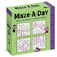 Book Cover for Maze-A-Day Page-A-Day Calendar 2024 by Workman Calendars