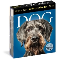 Book Cover for Dog Page-A-Day Gallery Calendar 2024 by Workman Calendars