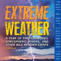 Book Cover for Extreme Weather Page-A-Day Calendar 2024 by Daniel Swain, Workman Calendars