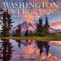 Book Cover for Washington Evergreen Wall Calendar 2024 by Photo Cascadia, Workman Calendars