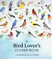 Book Cover for A Bird Lover's Sticker Book by Leana Fischer